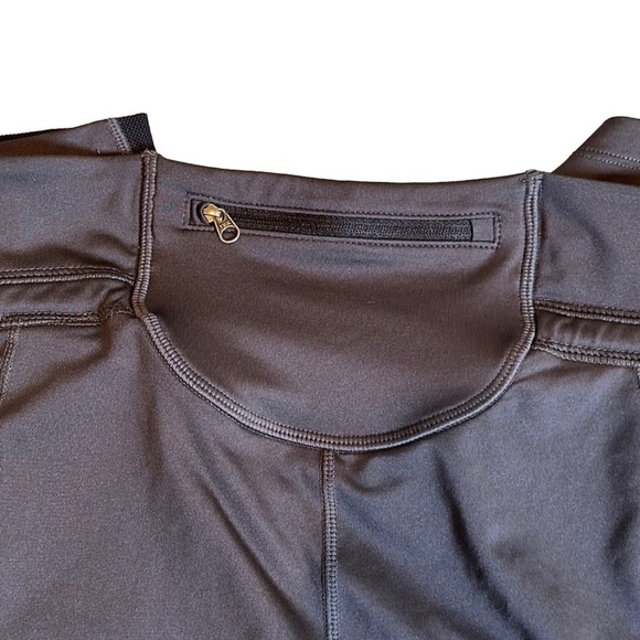 Mountain Hardwear Women Grey Black Capri Hiking Pants Sz Sm 27x16 Stretch Waist - Picture 11 of 11